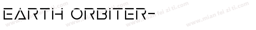 Earth Orbiter字体转换